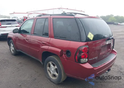 2008 Chevrolet Trailblazer Lt из США, поврежденный, VIN 1GNDT13S782222814